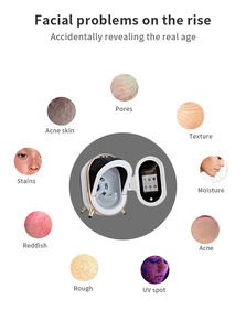 2023 espelho mágico portátil 3d, scanner de rosto inteiro, máquina de diagnóstico de pele facial, testador de pele - Product Image 5