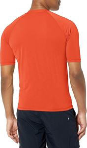 Conception personnalisée Vêtements de protection solaire à la mode pour adultes à manches courtes pour hommes Impression par sublimation Matériau en spandex long - Product Image 6