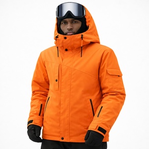Proveedor de Chaquetas de Esquí, Chaqueta de Nieve Personalizada de Invierno, Cortavientos, con Cierre, Impermeable, Transpirable, Aislada, Ecológica, con Capucha, 100% - Product Image 1