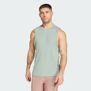 Custom Logo Polyester/Cotton Blend Quick Dry Breathable O-Neck <b>Running</b> <b>Singlet</b> Muscle Athletic Shirts Sleeveless Men Tank Top - Product Image 1
