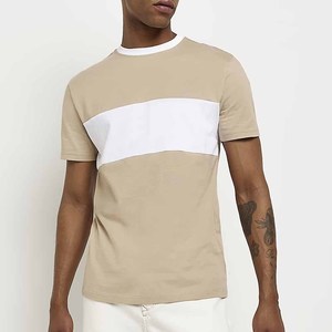 Camiseta de Manga Corta Lisa de Algodón Personalizada OEM para Hombre |   Fabricante de Ropa de Marca Privada - Product Image 3
