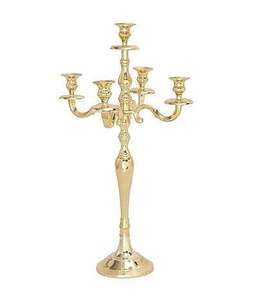 Candelabro Nuevo Chapado en Oro para Navidad, Decoración Interior de Lujo, Iluminación Romántica para Mesa de Comedor, Candelabro Clásico para Decoración del Hogar - Product Image 5