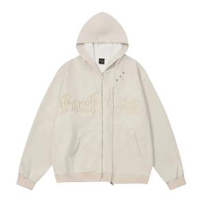 Sweat à capuche surdimensionné pour homme, double couche, en polaire polyester/coton, léger, respirant, anti-plis, écologique et de haute qualité - Product Image 1