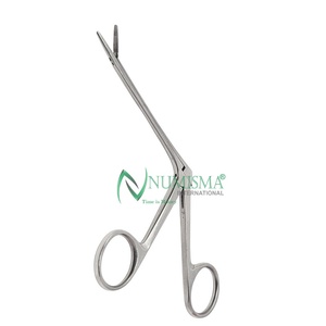 Pinzas Microquirúrgicas de Acero Inoxidable para Limpieza de Oídos, Instrumento Médico Manual Tipo Cocodrilo para Otorrinolaringología (ENT) con Certificación CE - Product Image 4