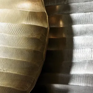 KENWAY SARTAJ WORLDWIDE Jarrón de Metal Dorado Moderno, Ecológico, Hecho a Mano, de Alta Calidad, Ligero, para Exhibición de Flores en Mesa - Product Image 2