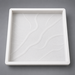 แม่พิมพ์พลาสติก PP สำหรับแผ่นปูพื้นคอนกรีตลายเมฆขนาด 400 × 400 × 45 มม. - Product Image 3