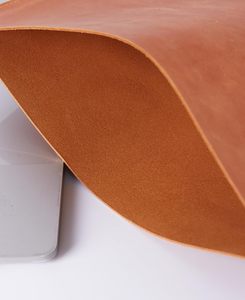 Sleek High Quality Laptop Case Genuine Leather Book Sleeve Custom OEM Soft <b>Bag</b> Cover <b>for</b> <b>Men</b> & Women Modern Wholesale Style 2026 - Product Image 4