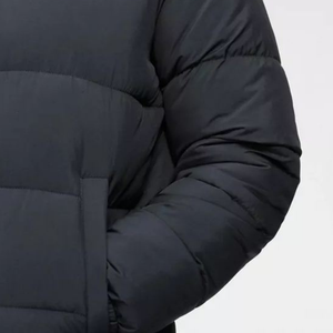 Chaquetas Acolchadas al por Mayor, Abrigos Acolchados de Invierno con Cierre de Cremallera, Diseño Liso con Capucha, Chaqueta Acolchada Unisex Impermeable - Product Image 5