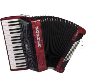 Nuevo set en venta: Acordeón Bravo III 72 con fuelle azul y negro - Product Image 3