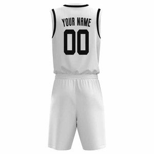 Maillot de basket-ball et uniforme de basket-ball, chemises et shorts d'extérieur avec le nom de votre équipe, design unique avec logo personnalisé - Product Image 2