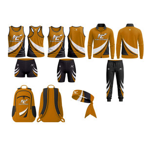 Ensemble de tenue de course sur mesure, confortable et sportif pour hommes, idéal pour les activités d'équipe athlétique. - Product Image 1
