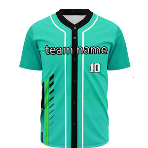 Camiseta de Béisbol Personalizada OEM en Oferta, Uniforme con Logotipo Bordado por Sublimación, Ropa de Béisbol y Sóftbol de Talla Grande, Kit de Béisbol - Product Image 1