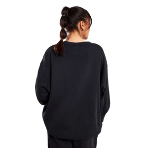 Nueva Llegada, Sudadera Casual de Punto para Mujer, Poliéster y Algodón, Color Sólido a la Moda, Logotipo Frontal Bordado, Personalizable, Venta al Por Mayor - Product Image 4