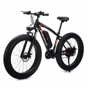 Bicicleta Eléctrica de Montaña con Llantas Gruesas de 26 Pulgadas, Batería de Litio de 48V 8AH, para Nieve y Playa, Todoterreno, Directo de Fábrica - Product Image 1