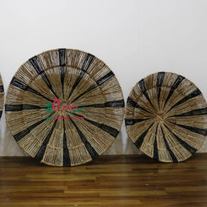 Artesanías de Jacinto de Agua Artex Dong Thap, Artículos de Almacenamiento y Decoración Hechos a Mano Ecológicos, Modelo BH2595 - Product Image 3