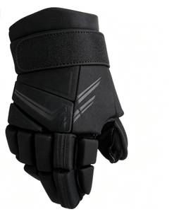 <b>Black</b> Padded Glove with Removable Inserts and <b>Velcro</b> Closure - Product Image 2