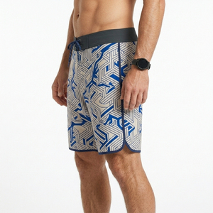 Shorts de plage décontractés avec motif graphique, confortables et à séchage rapide, pour l'été - Product Image 3