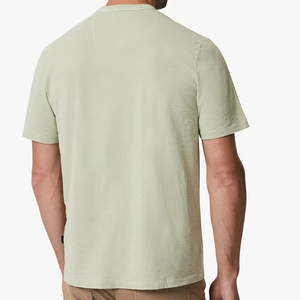 Camiseta de Cuello Redondo para Hombre, 100% Algodón Jersey, Manga Corta, Estilo Urbano y Uso Diario Cómodo, Precio al por Mayor, MOQ Bajo - Product Image 4