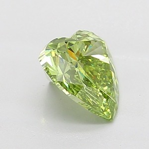 Diamant vert fantaisie de 2,00 carats, forme cœur, pureté VS2, certifié IGI, diamant vert de luxe cultivé en laboratoire - Product Image 4