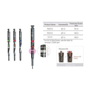 Kit de retrait de vis cassées pour implants dentaires en acier inoxydable réutilisable, autoclavable, Master CE par GS, le plus vendu - Product Image 5