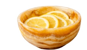 ชามหินออนิกซ์เป็นผลิตภัณฑ์งานฝีมือระดับพรีเมียม ทำจากหินออนิกซ์ธรรมชาติที่ได้รับการแปรรูปอย่างดี ราคาขายส่ง - Product Image 2