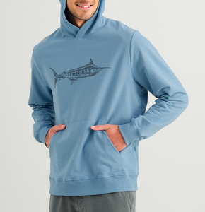 Sweat-shirts unisexes surdimensionnés en polyester épais, sans cordon, personnalisables avec logo, grandes tailles pour hommes - Product Image 2