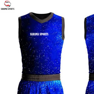 Tenue de basketball style professionnel, tissu respirant, prix abordable, impression par sublimation, conception de logo, uniforme de basketball - Product Image 2