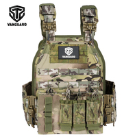Gilet tactique modulaire à libération rapide, camouflage robuste, personnalisable, ajustable, pour hommes, chasse, avec service OEM