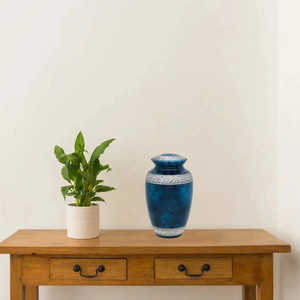 Urne funéraire de style européen et américain, capacité de 220 pouces cubes, pour inhumation, design durable et personnalisable, garantie 1 an - Product Image 4