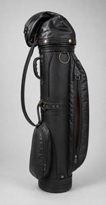 Bolsa de Golf X Sports City Vintage de Cuero Genuino, Cierre de Cremallera 33, Correa de Hombro Arqueada Desmontable, Unisex - Product Image 5