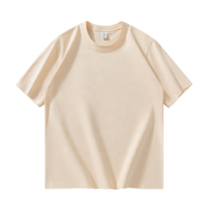 เสื้อยืดคอกลมผ้าคอตตอน/โพลีเอสเตอร์สำหรับผู้ชาย สไตล์สตรีทแวร์ เป็นมิตรกับสิ่งแวดล้อม น้ำหนัก 300 กรัม เสื้อยืดลำลองลายพิมพ์พรีเมียม ขายส่งแบบกำหนดเองได้ - Product Image 1