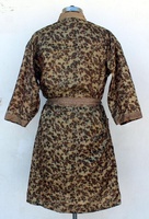 Robe Kimono Grande Taille Coupe Trapèze Taille Basse Tunique Romantique Longueur Mi-Mollet Imprimé Floral Géométrique Robe de Soirée Formelle