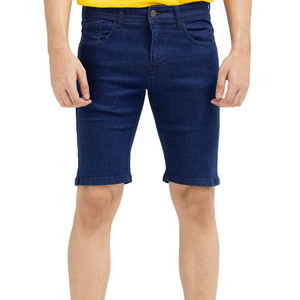 High Quality Knitted Solid Casual Mid <b>Men</b> <b>Jeans</b> Shorts with Custom Logo Design OEM Service Factory Wholesale Price - Product Image 1