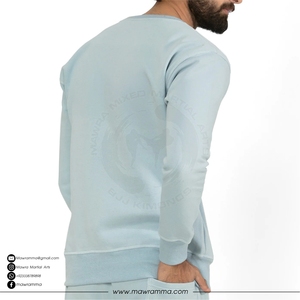 Sweat-shirt de haute qualité avec logo personnalisé brodé et imprimé, tissu polaire 100% coton, sweat-shirt d'hiver pour l'extérieur, mode unisexe - Product Image 5