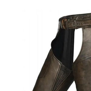 Best Sale Customized Logo Color Comfortable Cotton Full <b>Chaps</b> Sale Breathable High Quality Genuine Leather <b>Riding</b> <b>Chaps</b> - Product Image 6