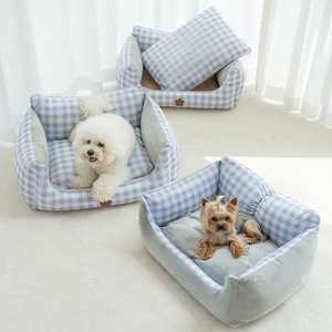 Cama para Gatos Cuadrada de Alta Calidad, Lavable a Máquina, Cama Suave de Diseño para Perros, Cama de Lujo para Perros y Gatos, para un Sueño Reparador - Product Image 1