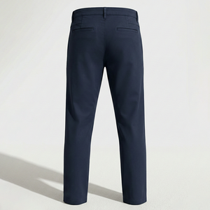 Pantalones chinos de algodón casuales y formales de corte recto para hombre, fabricante mayorista - Product Image 1