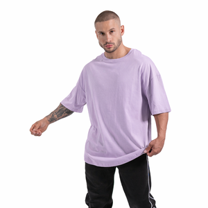T-shirt décontracté pour homme, mode estivale, nouveau modèle surdimensionné à manches courtes et col rond, imprimé couleur - Product Image 1