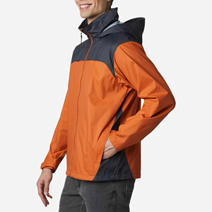 Wholesale Custom Color Block <b>Men</b> Hooded Windbreaker <b>Jacket</b> Waterproof <b>Lightweight</b> Outdoor Windproof <b>Rain</b> <b>Jacket</b> - Product Image 4
