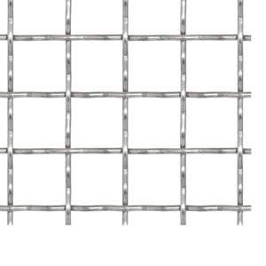 Crimped Stainless Steel <b>Garden</b> <b>Wire</b> <b>Fence</b> 19.7"x19.7" with 0.8"x0.8"x0.1" Dimensions Fencing Product - Product Image 3