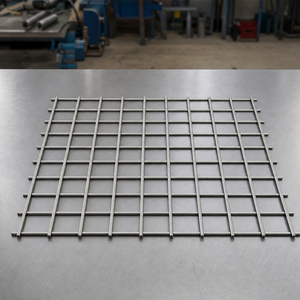 [APEC] Panneau de treillis soudé en acier inoxydable à mailles carrées, fil de 3 mm / 5 mm, 1220x2440 mm, plaque à grille carrée - Product Image 6