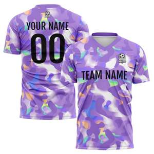 Maillot de football sublimé personnalisable, design sur mesure, vêtements de sport d'équipe, service OEM, respirant, mode personnalisée, prix abordable - Product Image 4