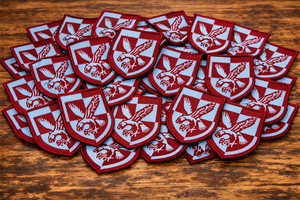 Patch tactique brodé style assaut aérien 16e TRF désert, avec fixation auto-agrippante - Product Image 4