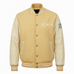 Original American Style Fleece Chenille Letters Hooded Eco-Friendly Unisex Winter <b>Jacket</b> with Front Logo - Product Image 1