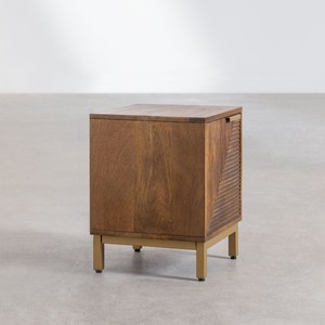 Mesa de Noche Vandana Arion Solace de Madera de Mango - Product Image 3