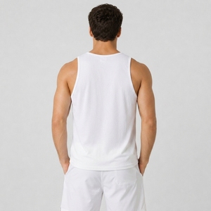 Camiseta Deportiva Ligera sin Mangas para Hombre, Informal, para Entrenamiento, Gimnasio, Fitness, Transpirable, Suave, Básica, de Verano - Product Image 5