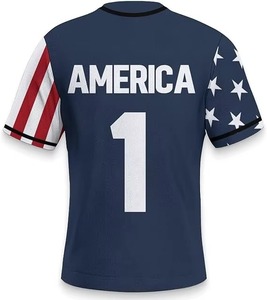 Maillot de baseball imprimé style 2026, très populaire, design personnalisé, manches courtes, deux boutons, qualité supérieure - Product Image 6