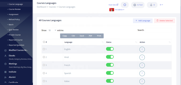Learning Management Software for Remote Learning, Virtual Classroom, Test Management and Certification Builder