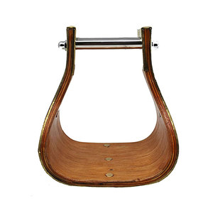 Estribos de madera con marco de latón y herrajes metálicos. Estribos de madera con marco de latón. Estribos de madera para caballo. Estribos de madera de la mejor calidad al 100%. - Product Image 5