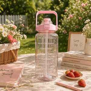 Botella Mezcladora de Plástico sin BPA, a Prueba de Fugas, para Gimnasio, Hidratación Diaria, Ecológica - Product Image 1